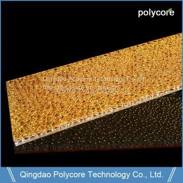Light Weight Light Transmission Waterproof Fireproof PC Honeycomb Sandwich Panel photo-3