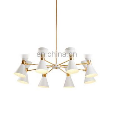 Modern Industrial Nordic Art Decor Indoor Metal Chandelier LED Pendant Lamp