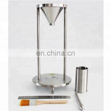 ASTM C91 Manual Bulk density measurement apparatus for cement