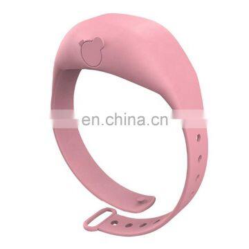 New Arrival 2020 Children Silicone Portable Liquid Alcohol Gel Spray Hand Sanitizer Bracelet Wristband Dispenser photo-2