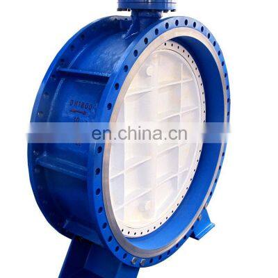 Bundor 2021awwa pn 16 Electric Triple Eccentric Butterfly Valve photo-2