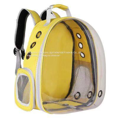 Outdoor Travel Hot Cat and Dog Bag Out Convenient Transparent Space Capsule Large Capacity Super Breathable Pet Backpack photo-3