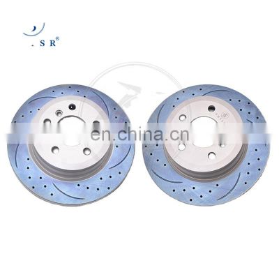 BMTSR Auto Parts X5 X6 34216793247 34216771970 Rear Brake disc for E70 E71 F15 F16