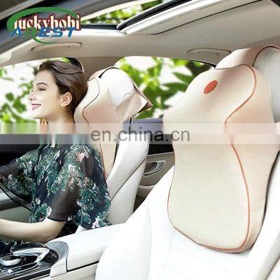 Car Pillow 3D Memory Cotton Warm Car Neck Pillow Breathable Fashion Comfortable Universal Headrest OEM Car Accessories A07