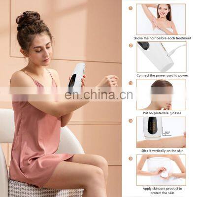 2021 Leg Hair Remover IPL Epilator For Women, Home Electric Laser Hair Removal Machine Price photo-3