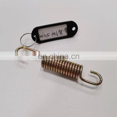 Factory Direct Sale Gold Zinc Plated Double Hook Side Stand Spring GN125 Motorcycle Clutch Tension Spring photo-4