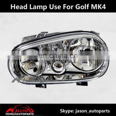 Car Headlights Smoked Black For VW Golf MK4 IV 1J1941018K / 1J1 941 018 K