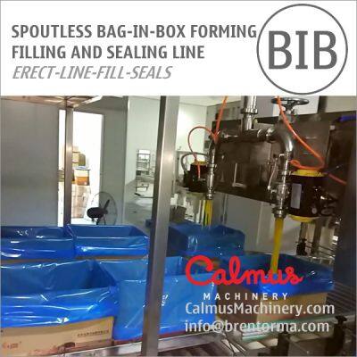 Spoutless Carton Liner Bag in Box Filling and Packaging Line for Semi-Liquids photo-4