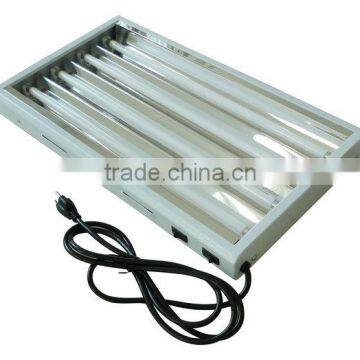 T5 Grow Lights for Home, Hydroponics, Agriculture and Greenhouse / T5 HO Fluorescent Lamp Fixture 24w 2ft 4bulb photo-3