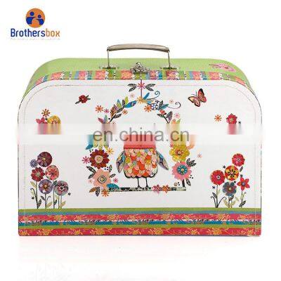 cardboard Suitcase Gift Paper Board Carry Boxes