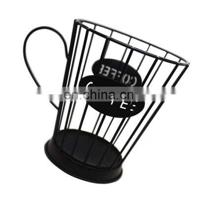 New 2022 Rack Gold Capsule Accessories Cup Shape Coffee Pod Storage Carousel Holder