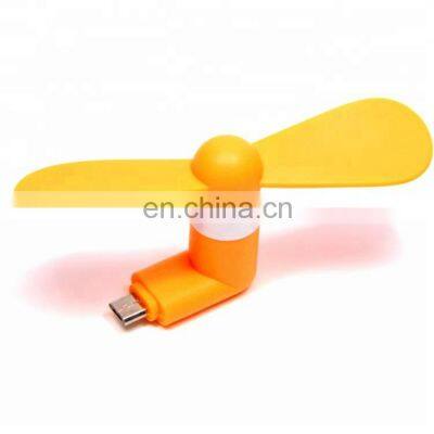 Hot Sale Portable Air Cooling Android Micro Mobile Mini Fan USB photo-3