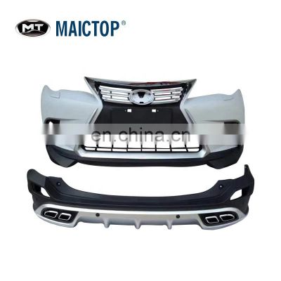 Maictop Body Kit Car Front Bumper Face Kit for RAV4 2013 2014 2015 Upgrade New Model