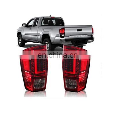 GELING Latest LED Design Waterproof Efficient Red Housing Car Tail light For Toyota Tacoma 2016-2021