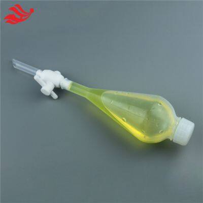 Laboratory FEP lab supplies teflon funnel anti-corrosion 250ml separatory funnel