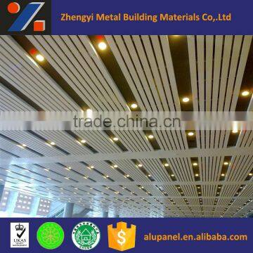 aluminum stripe ceiling system