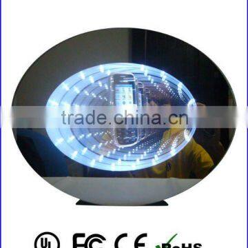 electromagnetic levitaing dummy phone display suspending display