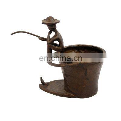 Custom Logo Metal Casting Cast Iron Artware