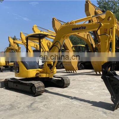 Komatsu mini excavator pc35 with breaker line , Surplus Japan komatsu backhoe , Komatsu pc35 pc40 pc55