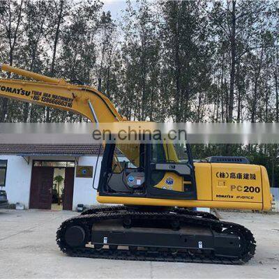 Японский б/у экскаватор Komatsu PC200 pc200-6 на 20 тонн