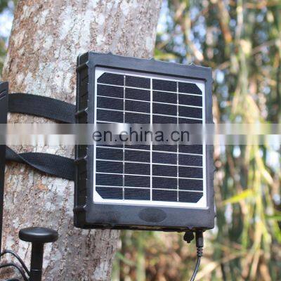 6V 9V 12V solar panel kit with battery 8000MAh outdoor solar charger panel for cctv security hunting trail camera