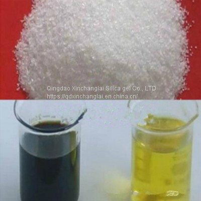Silica Gel Oil Bleaching Decolorizing ≤0.5mm Adsorbent Diesel Decolorization Sand photo-4