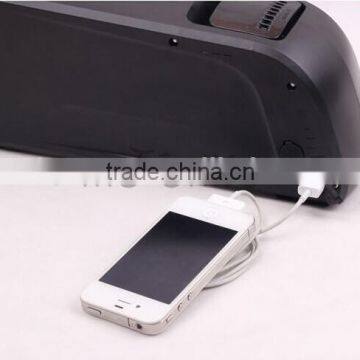 Highpower 36v 15ah samsung electric bike with USB port for 36v 500W motor new bottle battery