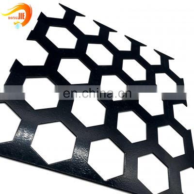 Anping manufacturer high quality decorative powder coated perforated metal mesh