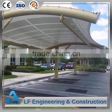 Free Design Hot Galvanized Steel Car Canopy photo-4