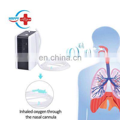 HC-I037E Newest more than 3 hours working Battery Portable Oxygen Concentrator 4L/min for travel/car/home use