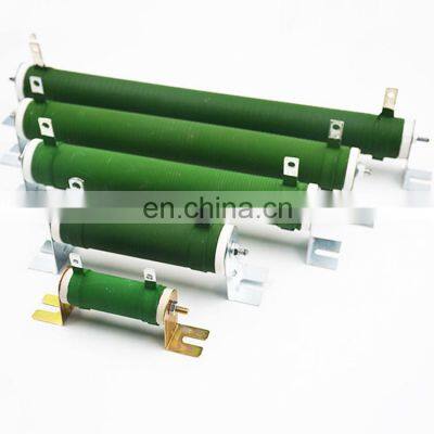 Braking resistance RG20 high power braking resistor green lacquer porcelain tube winding 50W-10KW resistance10-90R