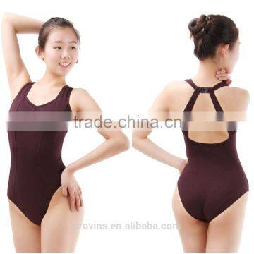 2726 Ballet Performance Leotard, Dark Green Leotard, Tank Leotard photo-5