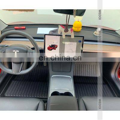 Factory Wholesale Foot Carpet Heel Pad Anti Slip Protective Mat Car Wholesale New For ID 3 Audi TPE Waterproof Customized photo-5