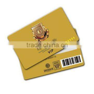 promotional pvc barcode card from XCWY