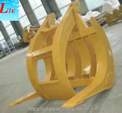 China Wood Grapple Log Wheel Loader