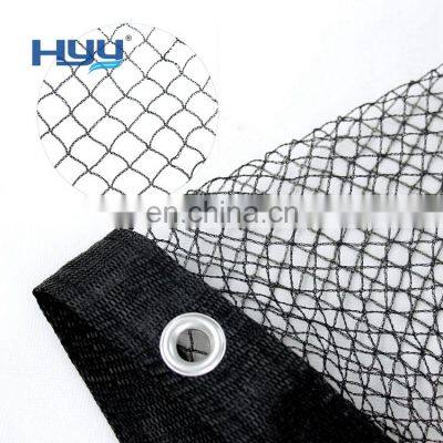 High strength new material knitting anti bird netting protectionblack color anti bird net