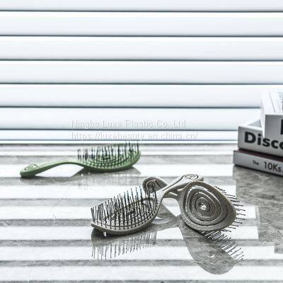 LUXE Naturals Wheat Straw Organic Hair Detangling Brush Bio-Friendly Detangler Hair Brush photo-2