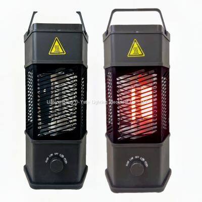 8 Hours Timer 1500W Patio Wall Mounted Electric Heaters Ruby Infrared Heater photo-5