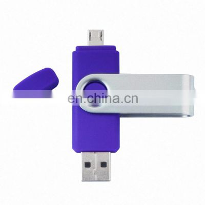 Ekinge custom logo full capacity 16GB 32GB gift 2 in 1 Android memory cards stick otg usb flash drive