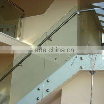 exterior glass railing/balcony railing design glass