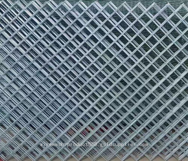 Galvanized Welded Square Hole Wire Mesh Panel photo-2