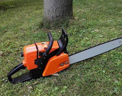 ms (361) 59cc 2-Stroke Gasoline Chainsaw Wood Cutting Machine Forest Use High Proficiency Handheld Cordless Chain Saw for Home Courtyard Tree Pruning photo-5