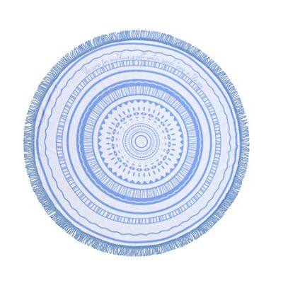 DIFFERENT DESIGNS MICROFIBER ROUND BEACH TOWELS WHOLESALER