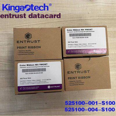 Original Color Ribbon for Entrust Sigma Ds3 Machine 525100-001-s100, 250 Sheets