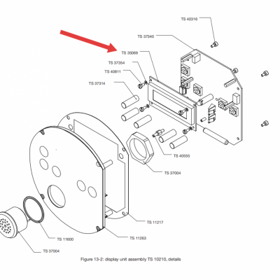 ts 35069 Lcd 1x8 Alphanumeric Assembly Kit (1×8 Character Alphanumeric Liquid Crystal Display Component) Special for Honeywell/uti photo-5