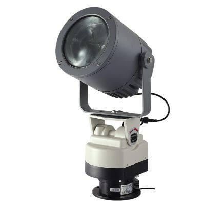 Gimbal Searchlight Automatic Cruise Remote Control High-Brightness Long-Distance LED Lighting 220V Outdoor