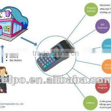 USSD/STK/GPRS POS with bar code reader (Manufacturer)