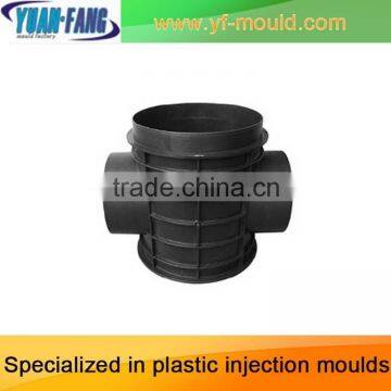 zhejiang taizhou customized plastic injection PIPE FITTING mould