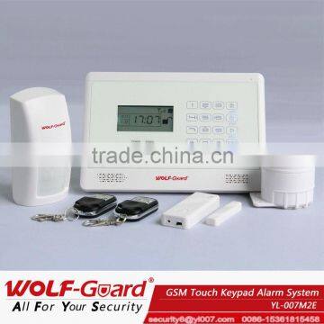 GSM home alarm security with touch keypad YL-007M2E Alarm System