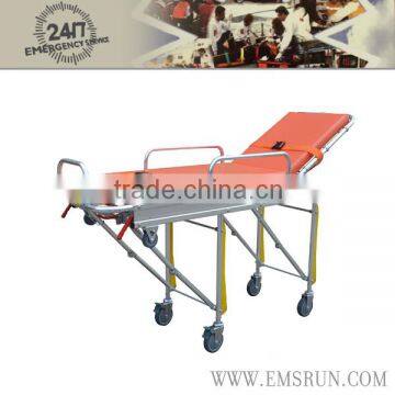 Ambulance stretcher trolley for emergency first aid